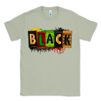Matcha Black juneteenth Classic Tee - Zillion Design Studio