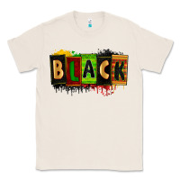 Natural Black juneteenth Classic Tee - Zillion Design Studio