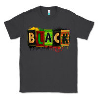 Smoke Black juneteenth Classic Tee - Zillion Design Studio