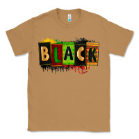 Toasted Coconut Black juneteenth Classic Tee - Zillion Design Studio