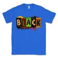True Royal Black juneteenth Classic Tee - Zillion Design Studio