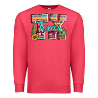 Cardinal texas tx aztec cactus leopard Premium Sweatshirt - AdoDesignShop