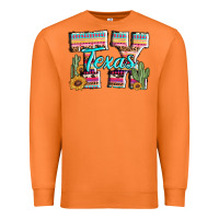 Carrot texas tx aztec cactus leopard Premium Sweatshirt - AdoDesignShop