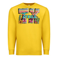 Lemon texas tx aztec cactus leopard Premium Sweatshirt - AdoDesignShop