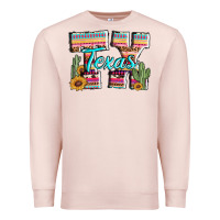 Texas Tx Aztec Cactus Leopard Premium Sweatshirt | Teevron