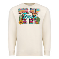 Sandshell texas tx aztec cactus leopard Premium Sweatshirt - AdoDesignShop