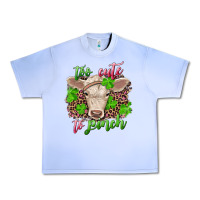 Grape Ice Too cute to pinch charolais calf Urban Heavy Tee - RanaPortraitStore