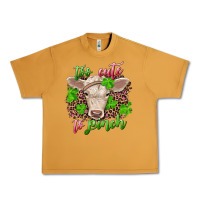 Peanut Butter Too cute to pinch charolais calf Urban Heavy Tee - RanaPortraitStore