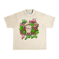 Sandshell Too cute to pinch charolais calf Urban Heavy Tee - RanaPortraitStore