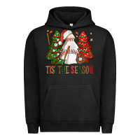 Pigment Black tis' the season baseball christmas cakes bbs Urban Hoodie - BundleAndBundleShop