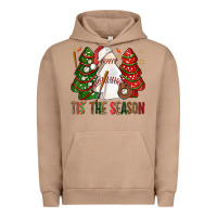 Pigment Burro tis' the season baseball christmas cakes bbs Urban Hoodie - BundleAndBundleShop