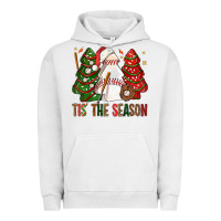 Pigment Lunar Rock tis' the season baseball christmas cakes bbs Urban Hoodie - BundleAndBundleShop