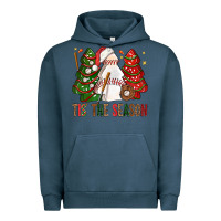 Pigment Midnight Navy tis' the season baseball christmas cakes bbs Urban Hoodie - BundleAndBundleShop