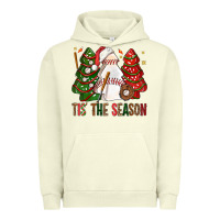 Pigment Pistachio tis' the season baseball christmas cakes bbs Urban Hoodie - BundleAndBundleShop