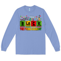 Colony Blue black the prime element Long Sleeve Tee - Zillion Design Studio