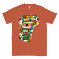 Copper Vermont State Map Classic Tee - RanaPortraitStore