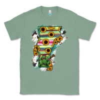 Sage Vermont State Map Classic Tee - RanaPortraitStore