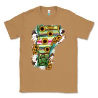 Toasted Coconut Vermont State Map Classic Tee - RanaPortraitStore