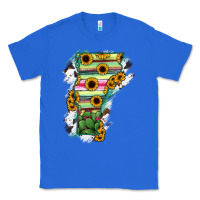 True Royal Vermont State Map Classic Tee - RanaPortraitStore