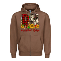 Chestnut christmas rn registered nurse Zipper Hoodie - FaDigitalArtStudio