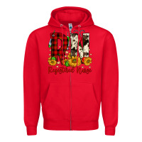 Red christmas rn registered nurse Zipper Hoodie - FaDigitalArtStudio