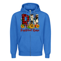 True Royal christmas rn registered nurse Zipper Hoodie - FaDigitalArtStudio