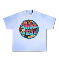 Grape Ice western groovy school nurse Urban Heavy Tee - BarkalooDesign