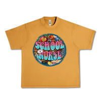 Peanut Butter western groovy school nurse Urban Heavy Tee - BarkalooDesign