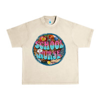 Sandshell western groovy school nurse Urban Heavy Tee - BarkalooDesign
