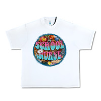 White western groovy school nurse Urban Heavy Tee - BarkalooDesign
