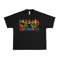 Black gnomigos Urban Heavy Tee - Zillion Design Studio