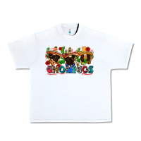 White gnomigos Urban Heavy Tee - Zillion Design Studio