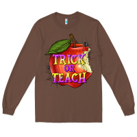 Chestnut Trick or Teach Long Sleeve Tee - texasbilliewilder