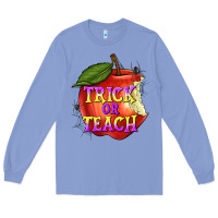 Colony Blue Trick or Teach Long Sleeve Tee - texasbilliewilder