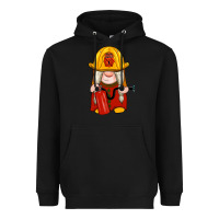 Firefighter Gnomes Heavyweight Hoodie | Teevron