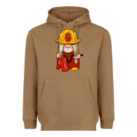 Toasted Coconut firefighter gnomes Heavyweight Hoodie - Artiststas