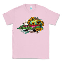 Bubblegum Pink Virginia State Map Classic Tee - RanaPortraitStore