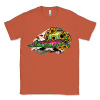 Copper Virginia State Map Classic Tee - RanaPortraitStore