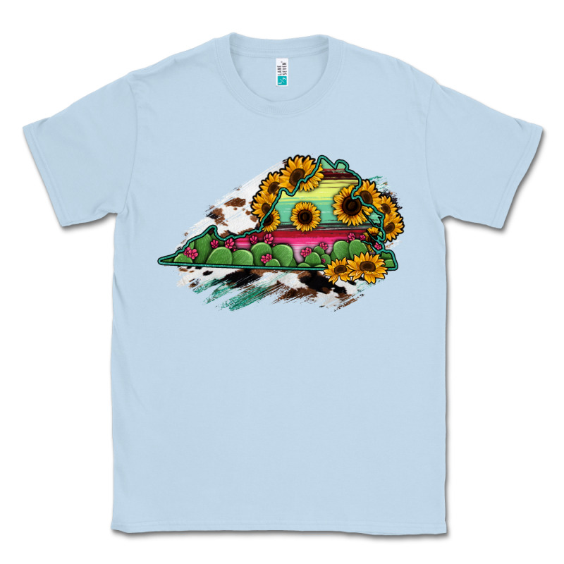 Virginia State Map Classic Tee by RanaPortraitStore | Teevron