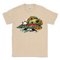 Mushroom Virginia State Map Classic Tee - RanaPortraitStore