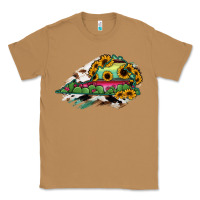Toasted Coconut Virginia State Map Classic Tee - RanaPortraitStore