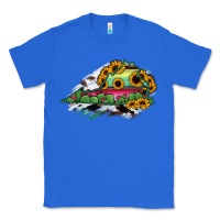 True Royal Virginia State Map Classic Tee - RanaPortraitStore