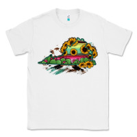 White Virginia State Map Classic Tee - RanaPortraitStore