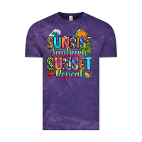 Cloud Purple sunrise sunburn sunset repeat Vintage Tee - RanaPortraitStore