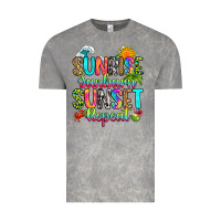 Cloud Rock sunrise sunburn sunset repeat Vintage Tee - RanaPortraitStore