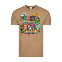 Vintage Coffee sunrise sunburn sunset repeat Vintage Tee - RanaPortraitStore