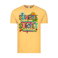 Vintage Mustard sunrise sunburn sunset repeat Vintage Tee - RanaPortraitStore