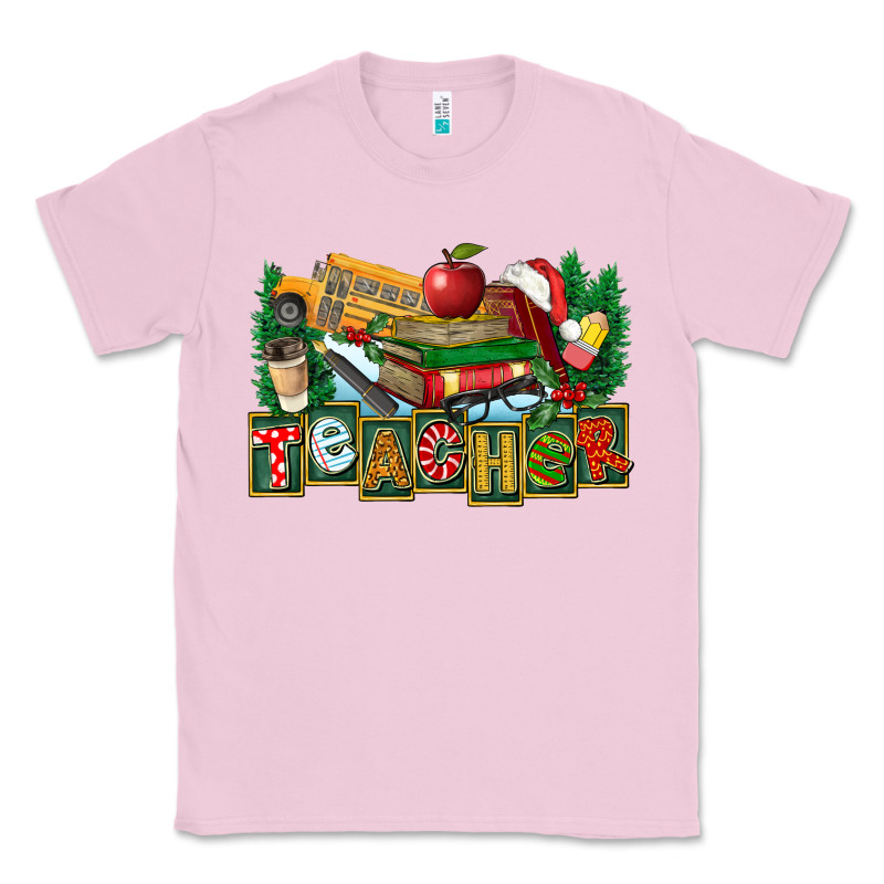 Christmas Teacher Classic Tee by FaDigitalArtStudio | Teevron