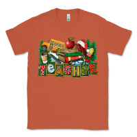 Copper Christmas Teacher Classic Tee - FaDigitalArtStudio