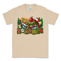 Mushroom Christmas Teacher Classic Tee - FaDigitalArtStudio